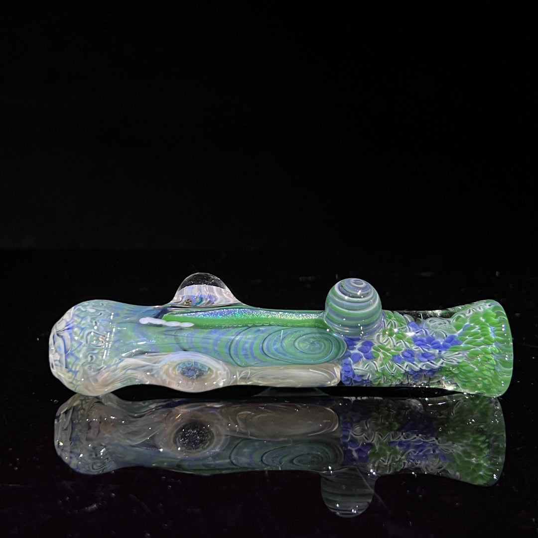 Glass Berry Cupcake Chillum Glass Pipe Glass Berry Cupcake   