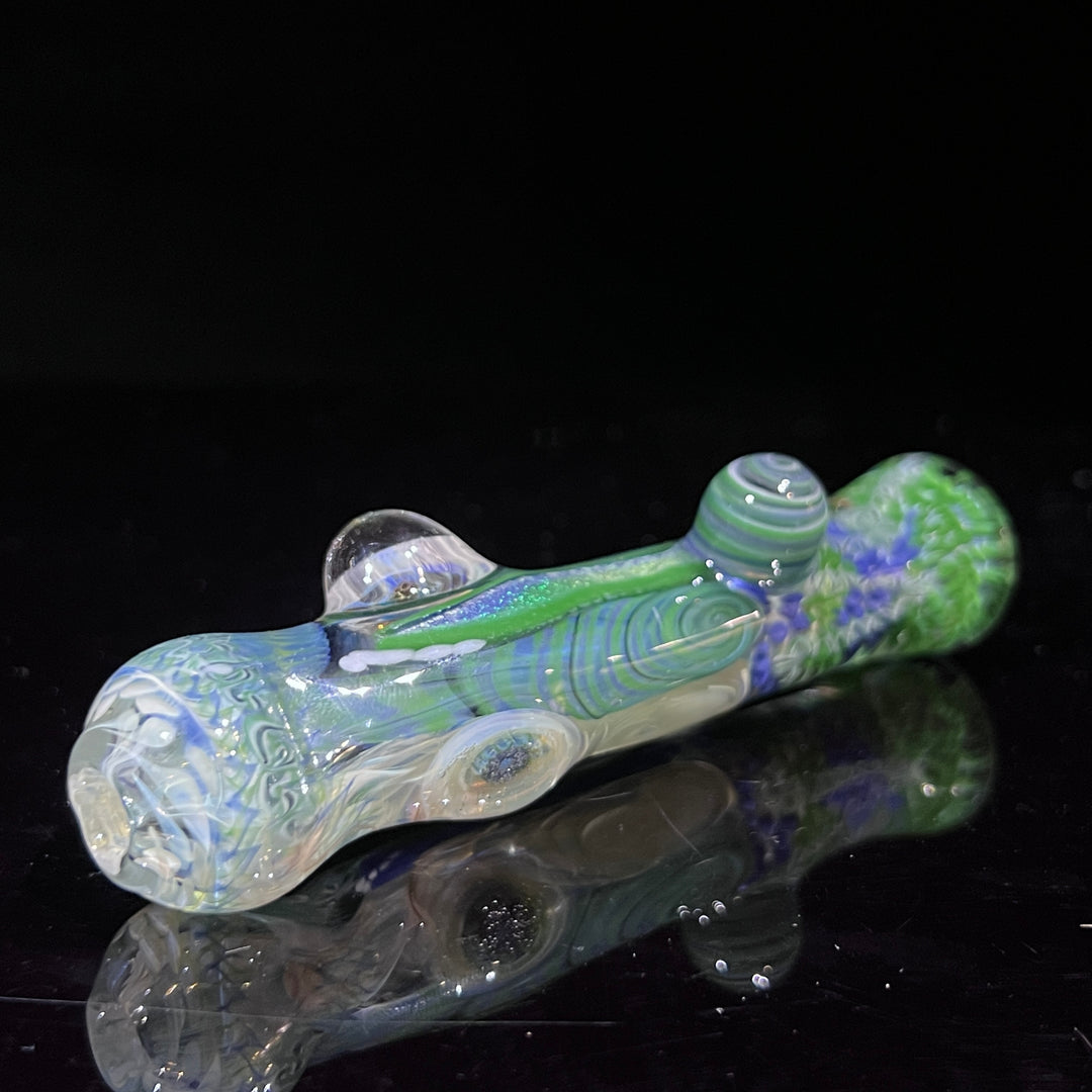 Glass Berry Cupcake Chillum Glass Pipe Glass Berry Cupcake   