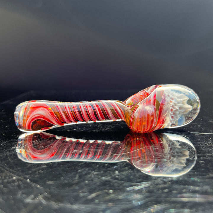 Mercury Alien Brain Honeycomb Glass Pipe Plug a Nug   