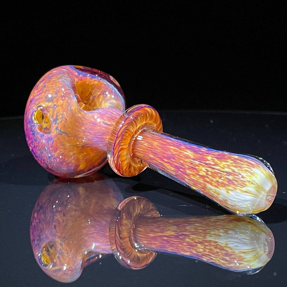 Thick Striking Purple Pipe + Ryot HeadCase Combo Glass Pipe Chuck Glass