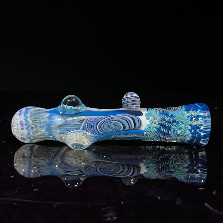 Glass Berry Cupcake Chillum Glass Pipe Glass Berry Cupcake   