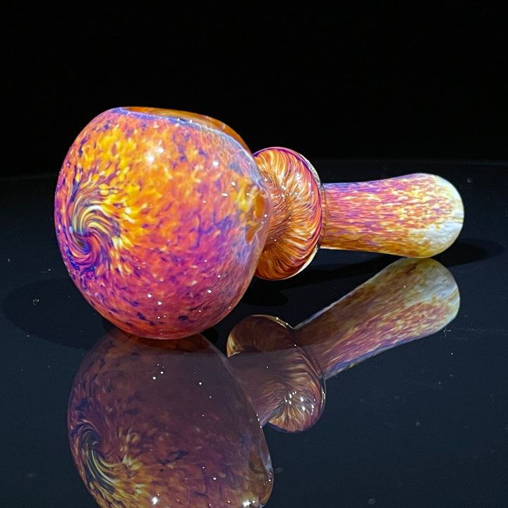 Thick Striking Purple Pipe + Ryot HeadCase Combo Glass Pipe Chuck Glass