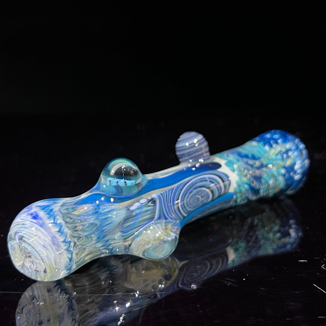 Glass Berry Cupcake Chillum Glass Pipe Glass Berry Cupcake   