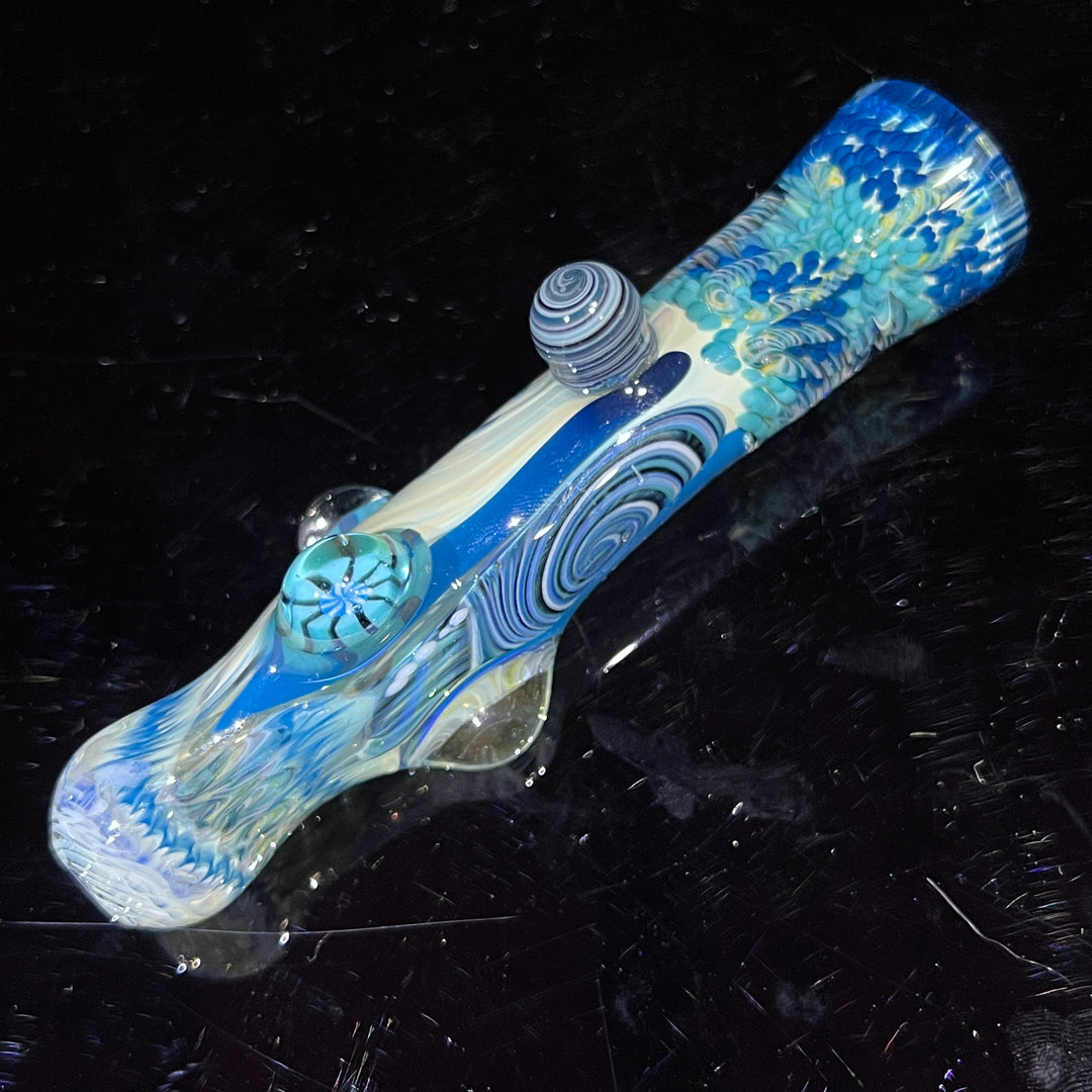 Glass Berry Cupcake Chillum Glass Pipe Glass Berry Cupcake   