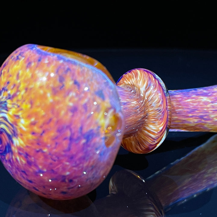 Thick Striking Purple Pipe + Ryot HeadCase Combo Glass Pipe Chuck Glass