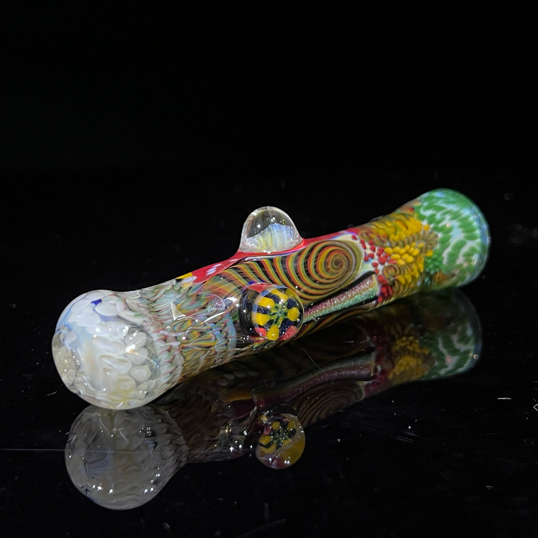 Glass Berry Cupcake Chillum Glass Pipe Glass Berry Cupcake   