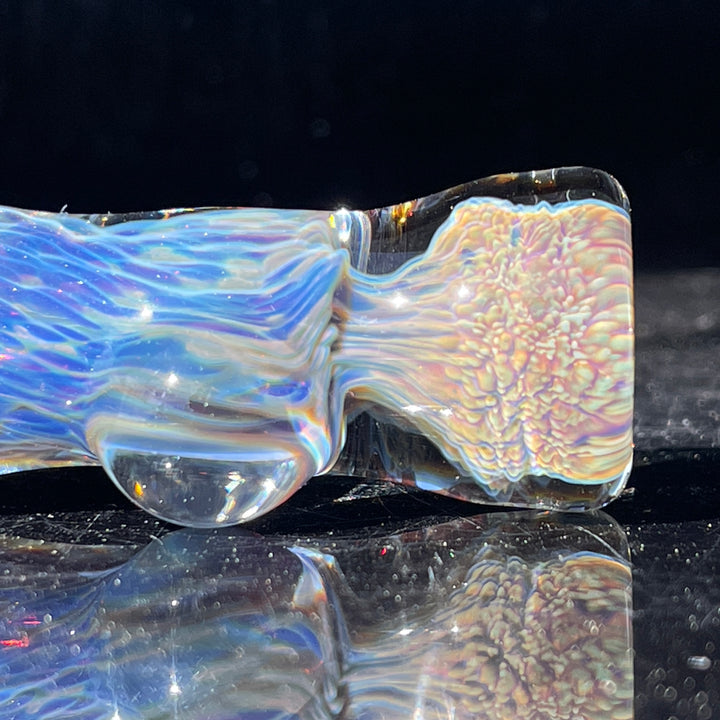 Purple Nebula Chillum Glass Pipe Tako Glass   