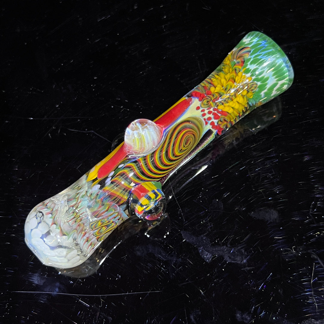 Glass Berry Cupcake Chillum Glass Pipe Glass Berry Cupcake   