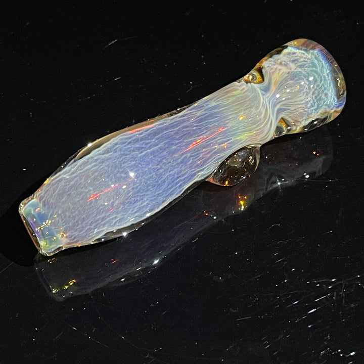 Purple Nebula Chillum Glass Pipe Tako Glass   