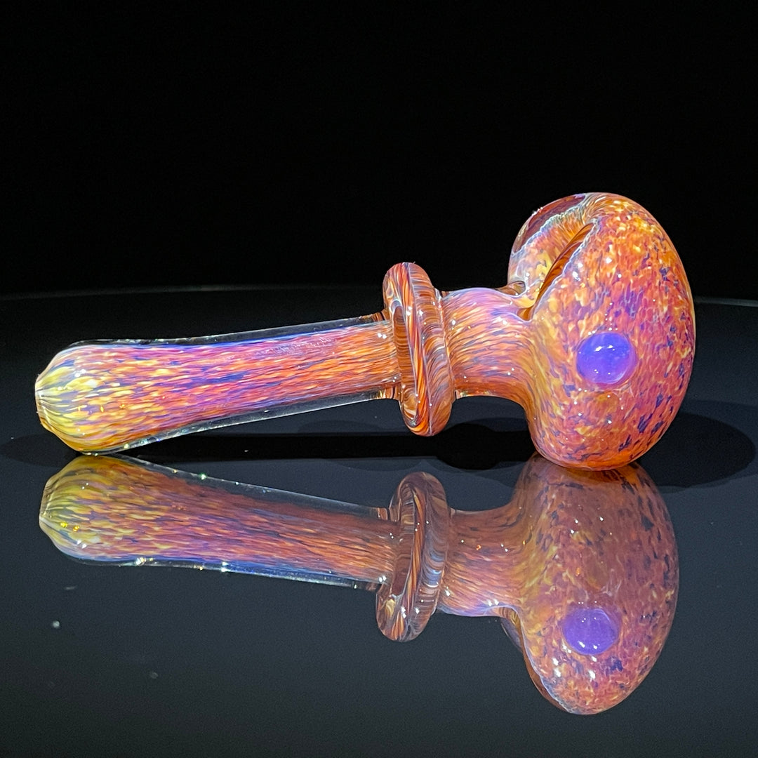 Thick Striking Purple Pipe + Ryot HeadCase Combo Glass Pipe Chuck Glass