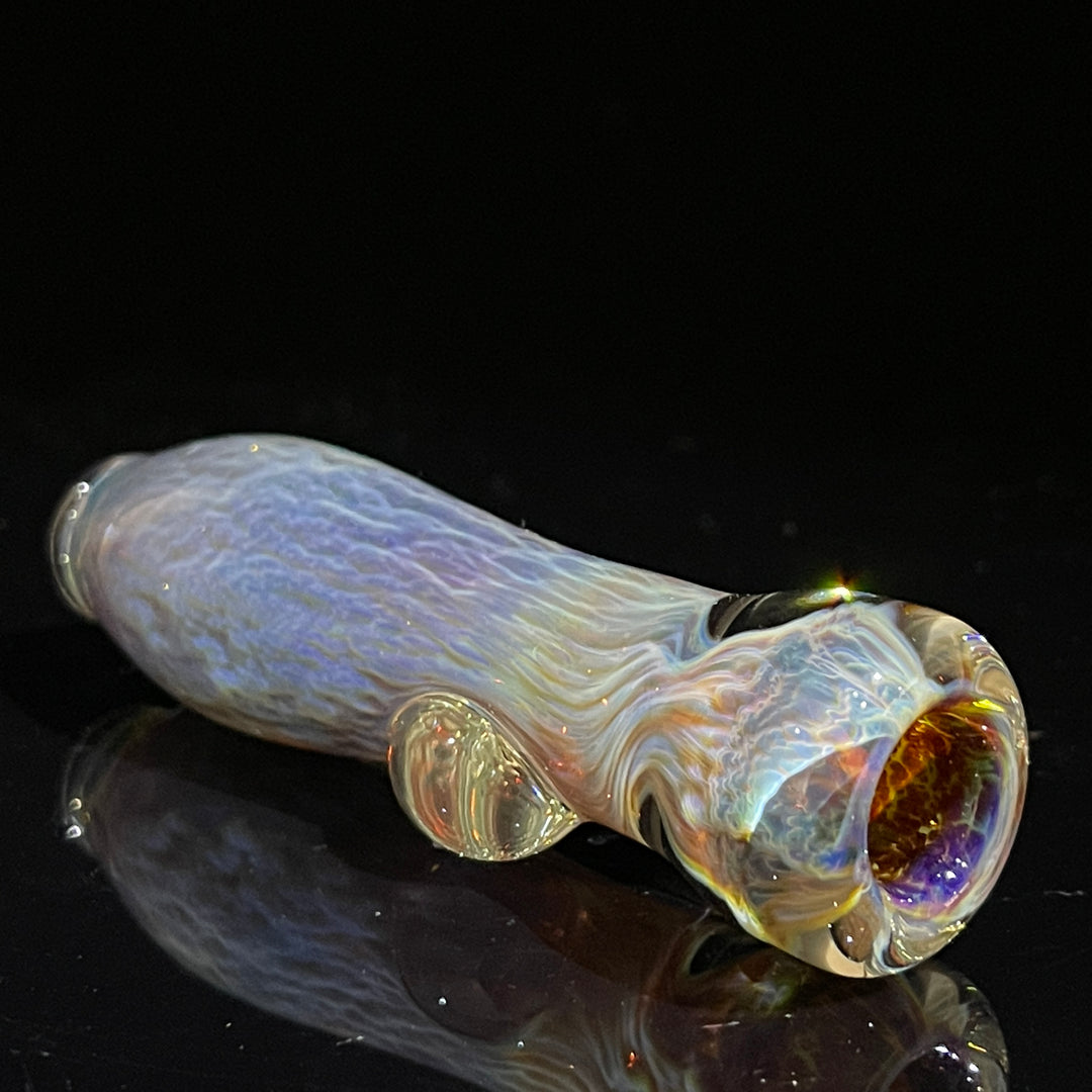 Purple Nebula Chillum Glass Pipe Tako Glass   