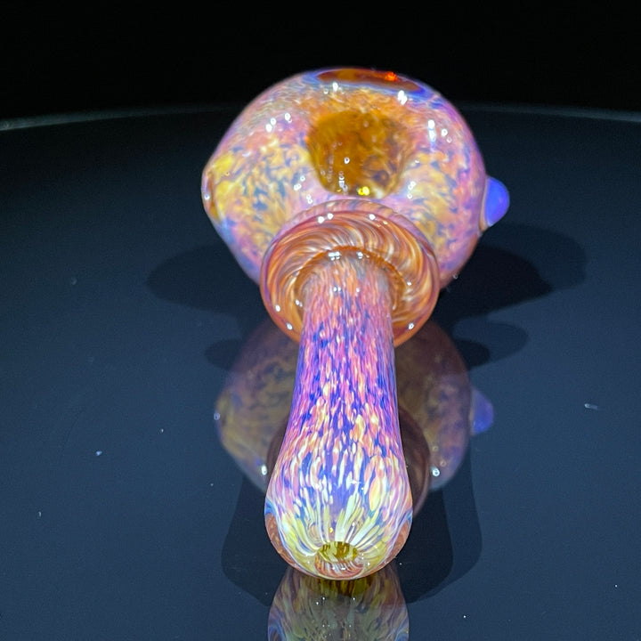 Thick Striking Purple Pipe + Ryot HeadCase Combo Glass Pipe Chuck Glass