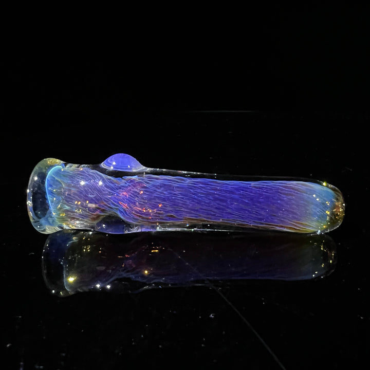 Thick Purple Chillum Glass Pipe Chuck Glass   