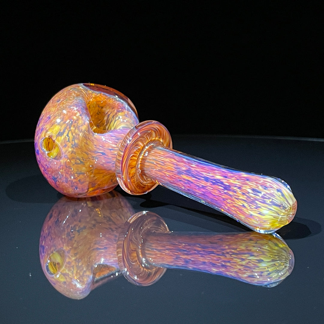 Thick Striking Purple Pipe + Ryot HeadCase Combo Glass Pipe Chuck Glass