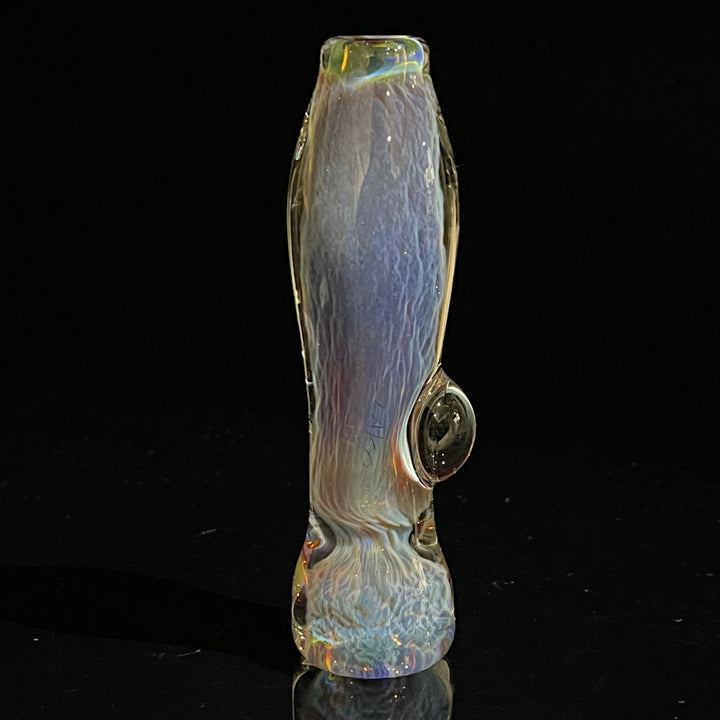 Purple Nebula Chillum Glass Pipe Tako Glass   