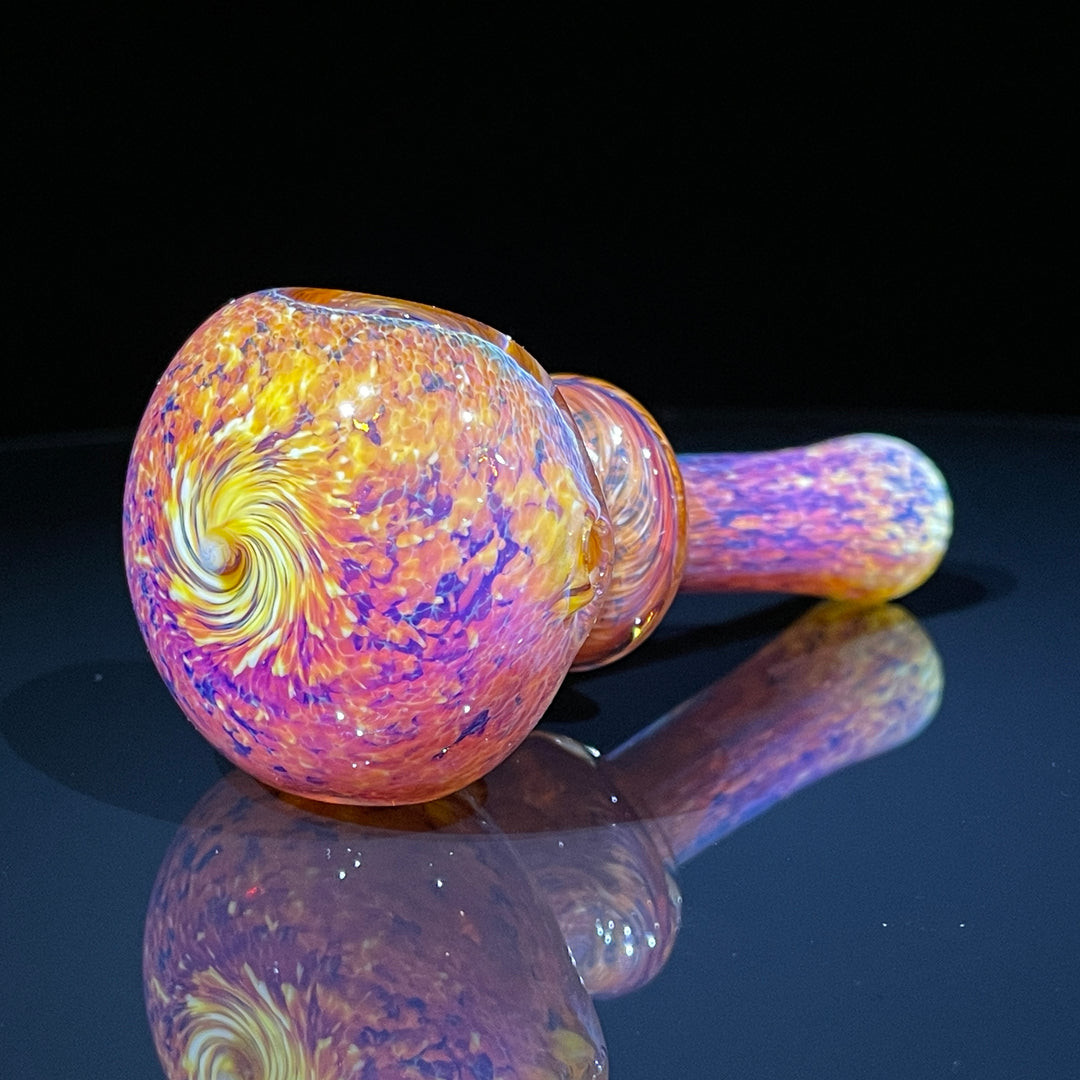 Thick Striking Purple Pipe + Ryot HeadCase Combo Glass Pipe Chuck Glass