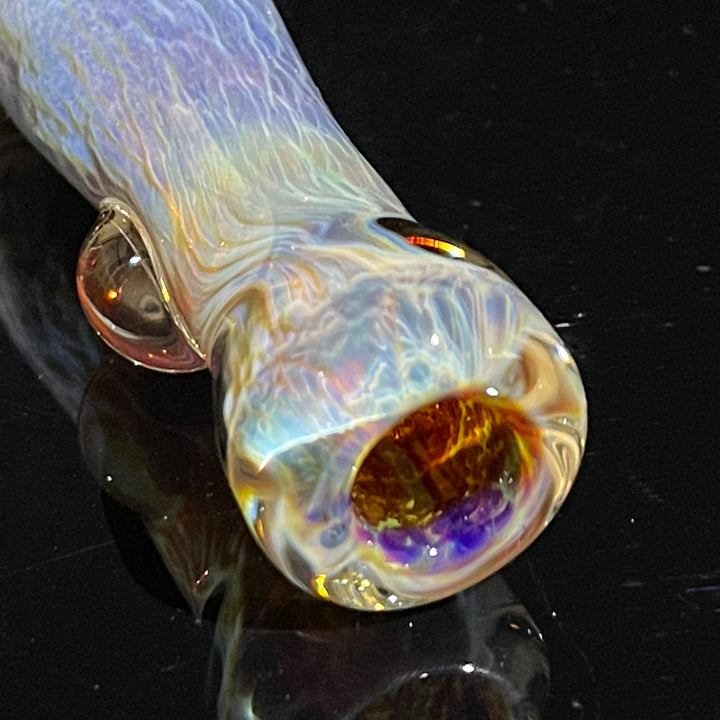 Purple Nebula Chillum Glass Pipe Tako Glass   