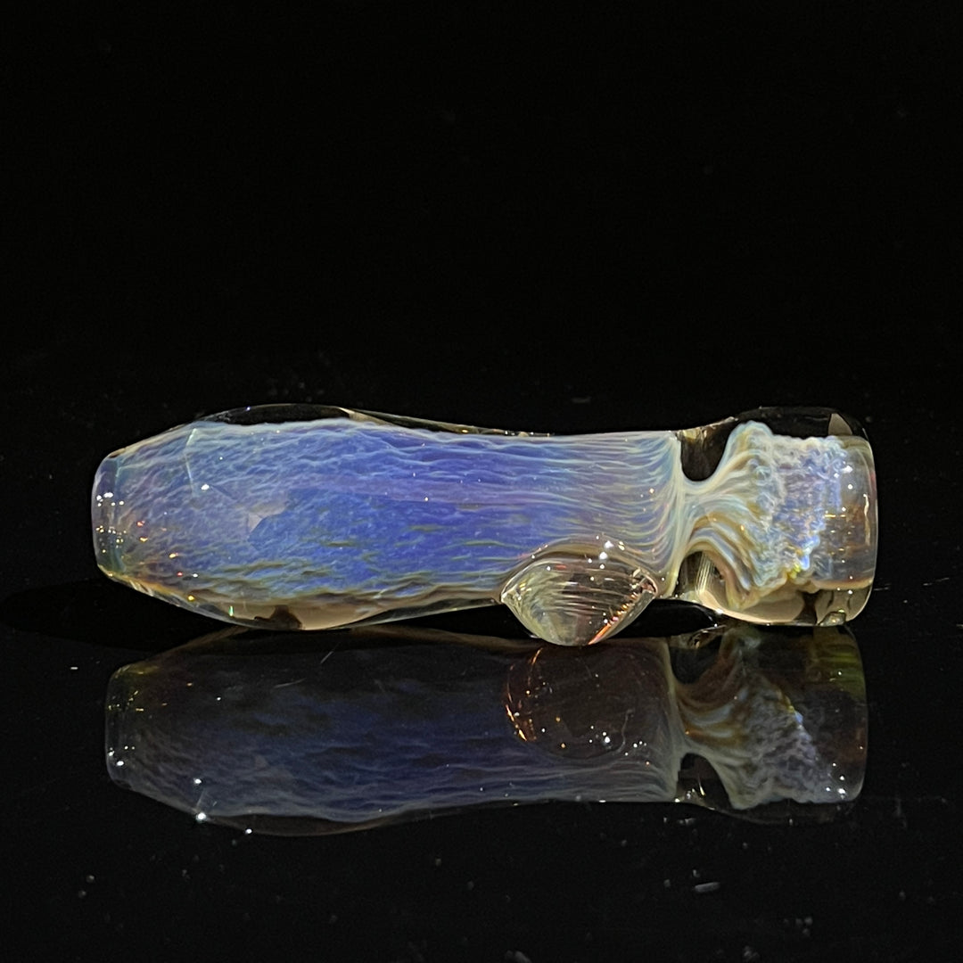 Purple Nebula Chillum Glass Pipe Tako Glass   