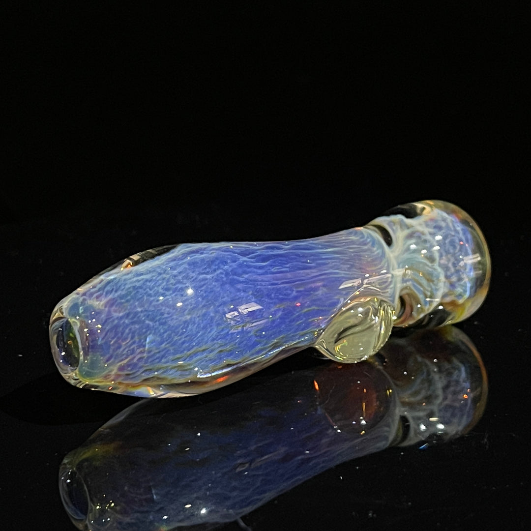 Purple Nebula Chillum Glass Pipe Tako Glass   