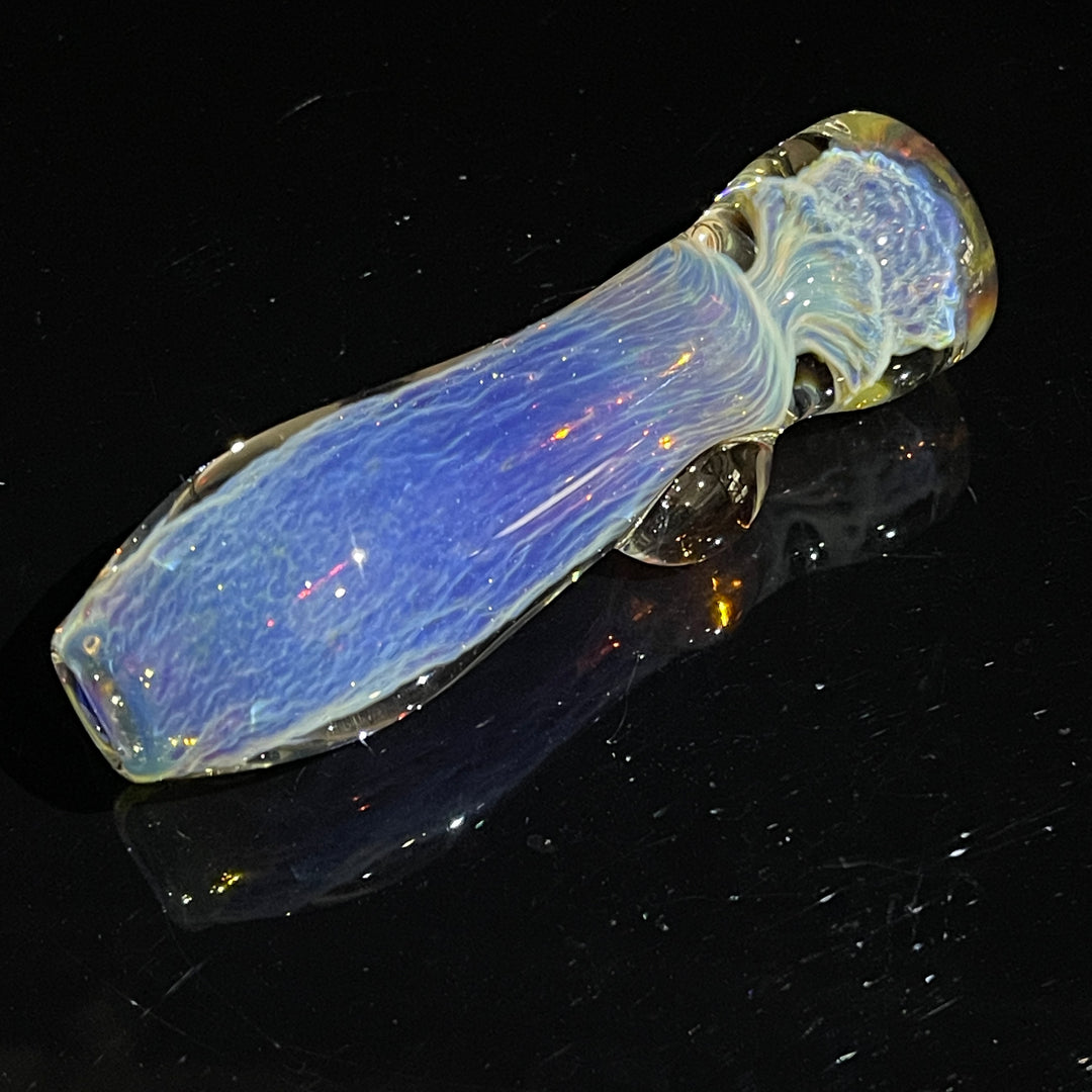 Purple Nebula Chillum Glass Pipe Tako Glass   