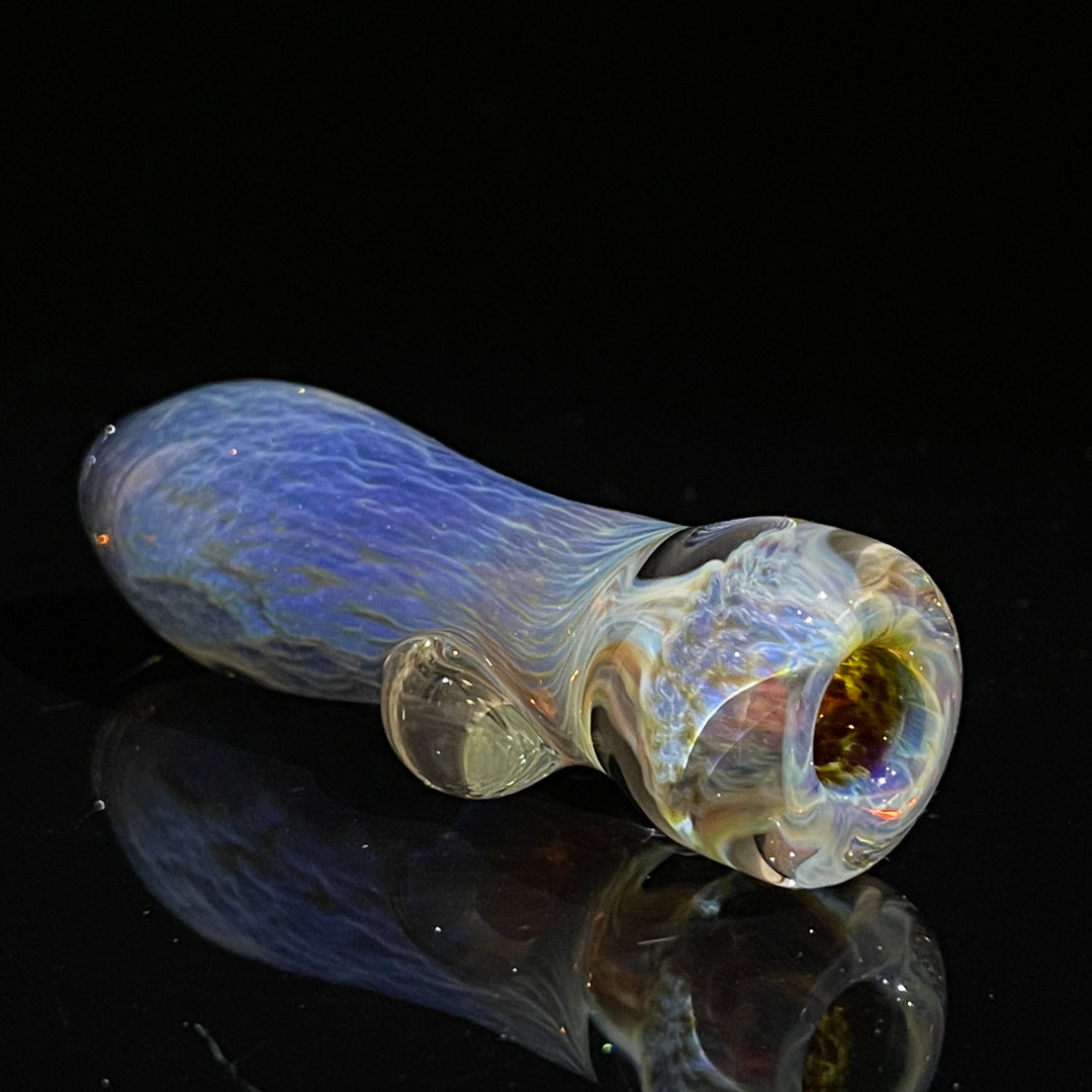 Purple Nebula Chillum Glass Pipe Tako Glass   