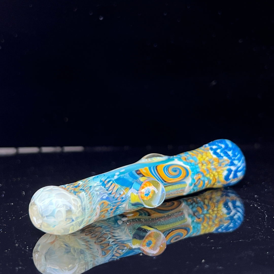 Glass Berry Cupcake Chillum Glass Pipe Glass Berry Cupcake   