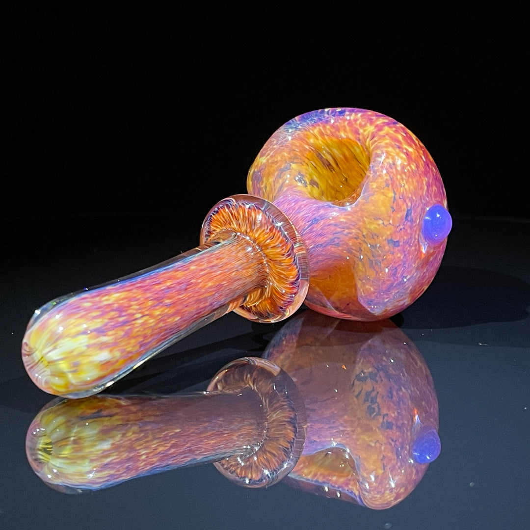 Thick Striking Purple Pipe Glass Pipe Chuck Glass