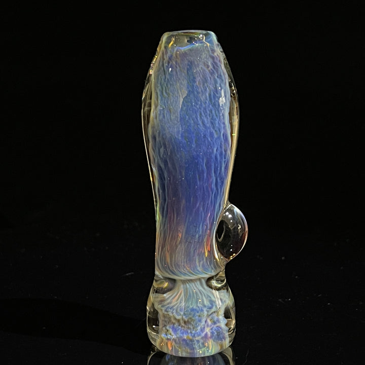 Purple Nebula Chillum Glass Pipe Tako Glass   