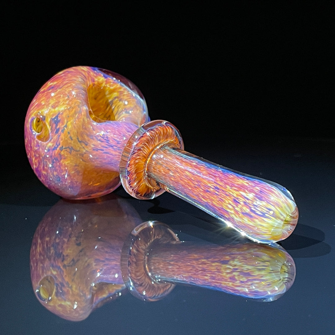 Thick Striking Purple Pipe + Ryot Headcase Combo Glass Pipe Chuck Glass