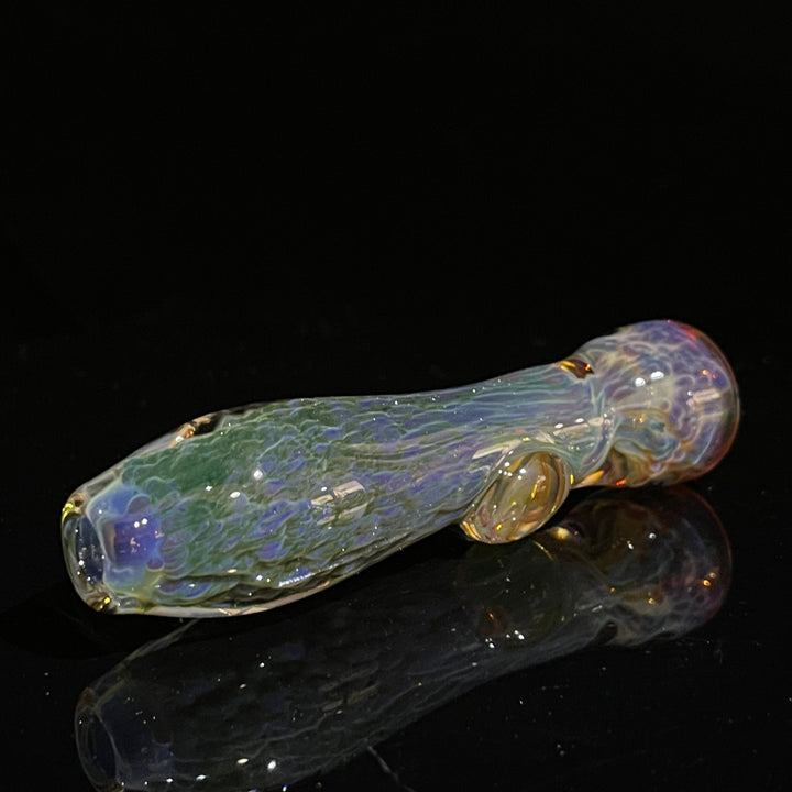 Smoky Purple Nebula Chillum Glass Pipe Tako Glass   