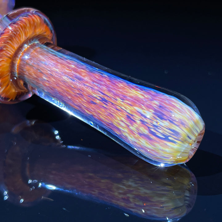 Thick Striking Purple Pipe + Ryot Headcase Combo Glass Pipe Chuck Glass