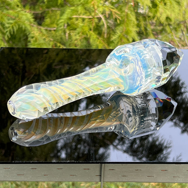 Magic Dragon Crystal Dagger Glass Pipe Tako Glass