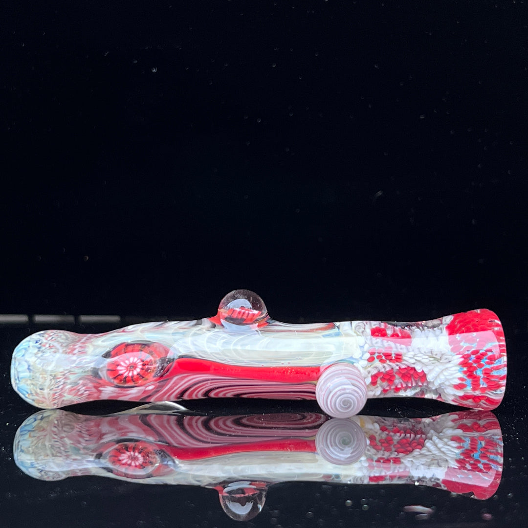 Glass Berry Cupcake Chillum Glass Pipe Glass Berry Cupcake   