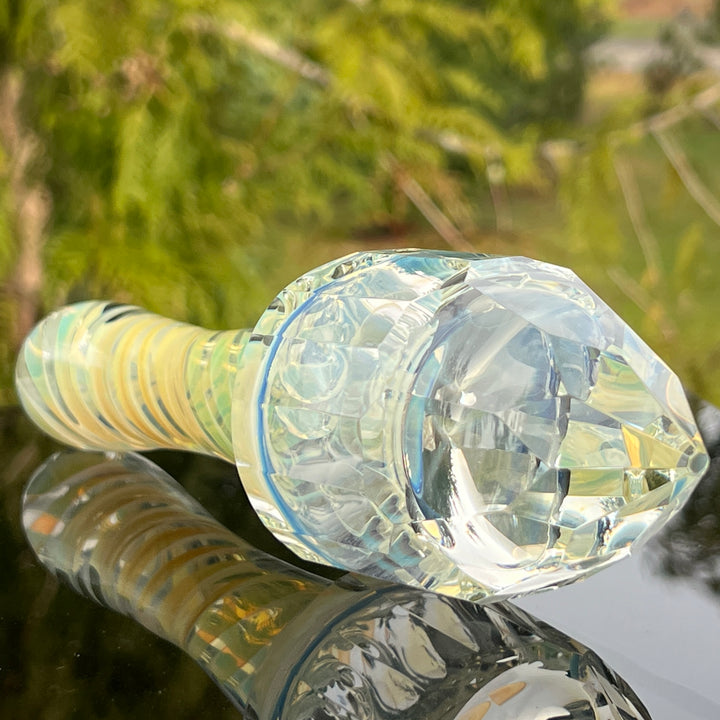 Magic Dragon Crystal Dagger Glass Pipe Tako Glass