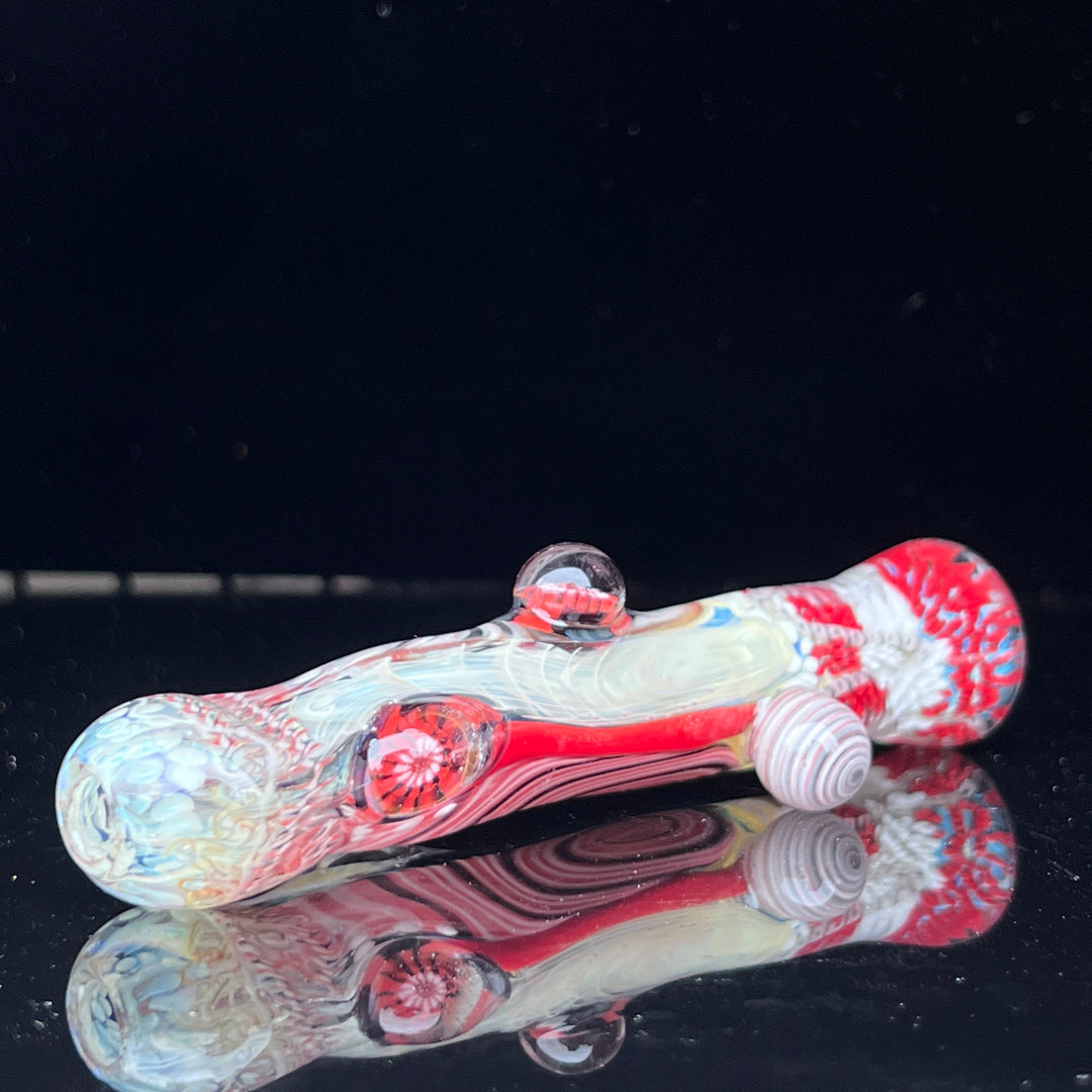 Glass Berry Cupcake Chillum Glass Pipe Glass Berry Cupcake   