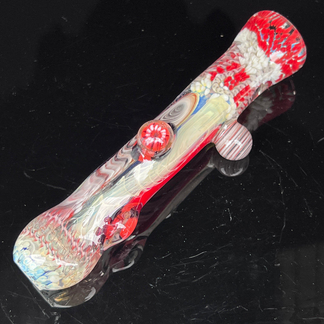 Glass Berry Cupcake Chillum Glass Pipe Glass Berry Cupcake   