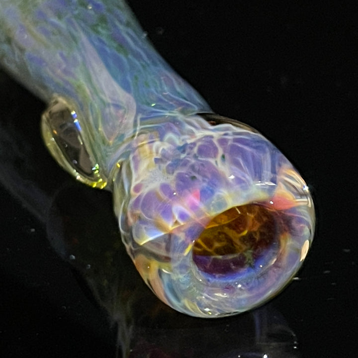 Smoky Purple Nebula Chillum Glass Pipe Tako Glass   