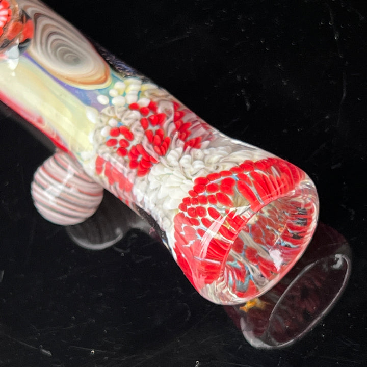 Glass Berry Cupcake Chillum Glass Pipe Glass Berry Cupcake   