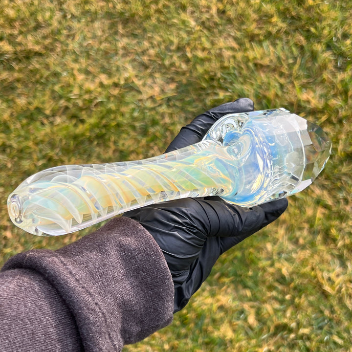 Magic Dragon Crystal Dagger Glass Pipe Tako Glass