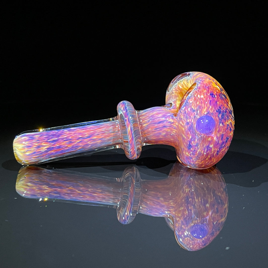 Thick Striking Purple Pipe + Ryot Headcase Combo Glass Pipe Chuck Glass