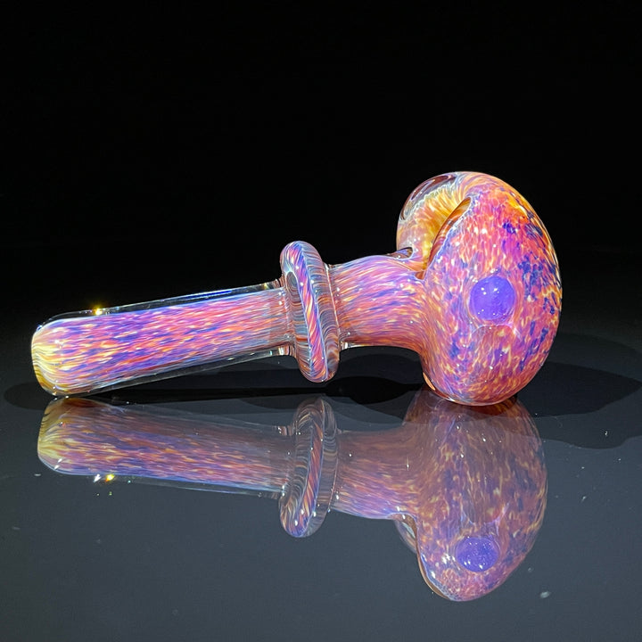 Thick Striking Purple Pipe + Ryot Headcase Combo Glass Pipe Chuck Glass