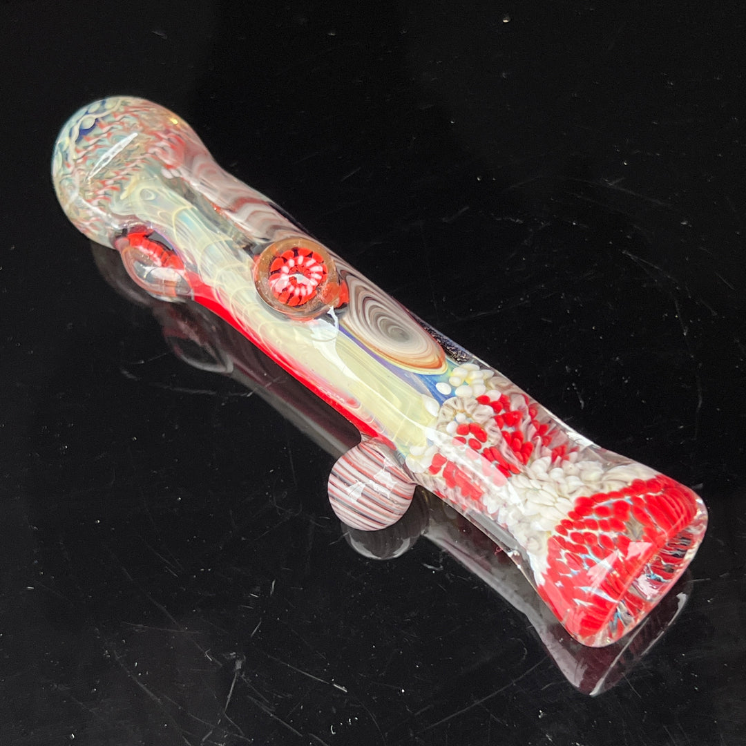 Glass Berry Cupcake Chillum Glass Pipe Glass Berry Cupcake   