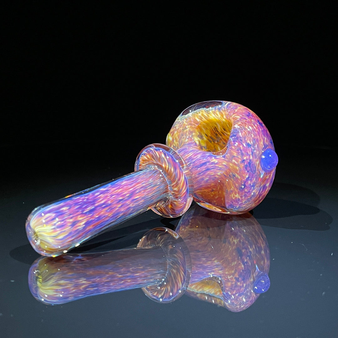 Thick Striking Purple Pipe Glass Pipe Chuck Glass