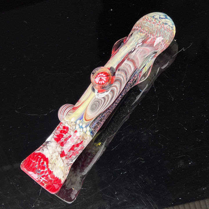 Glass Berry Cupcake Chillum Glass Pipe Glass Berry Cupcake   