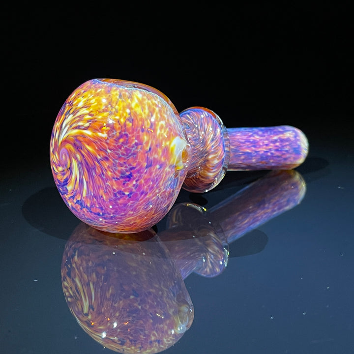 Thick Striking Purple Pipe + Ryot Headcase Combo Glass Pipe Chuck Glass