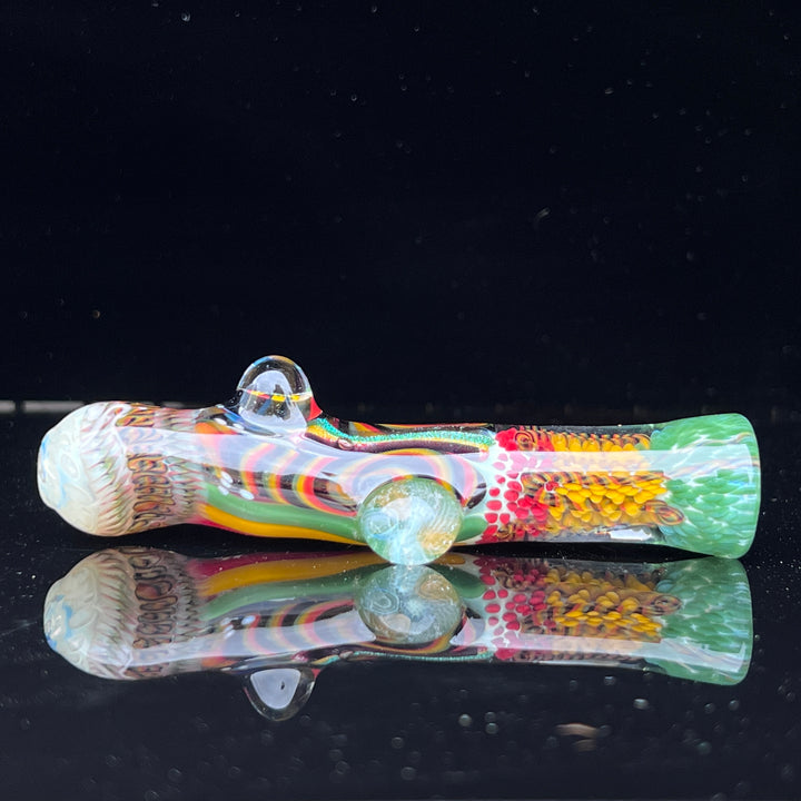 Glass Berry Cupcake Chillum Glass Pipe Glass Berry Cupcake   