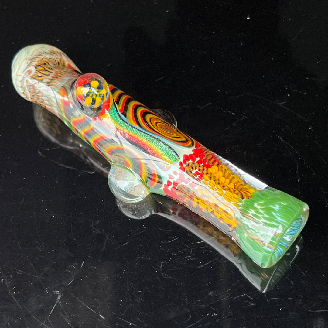 Glass Berry Cupcake Chillum Glass Pipe Glass Berry Cupcake   