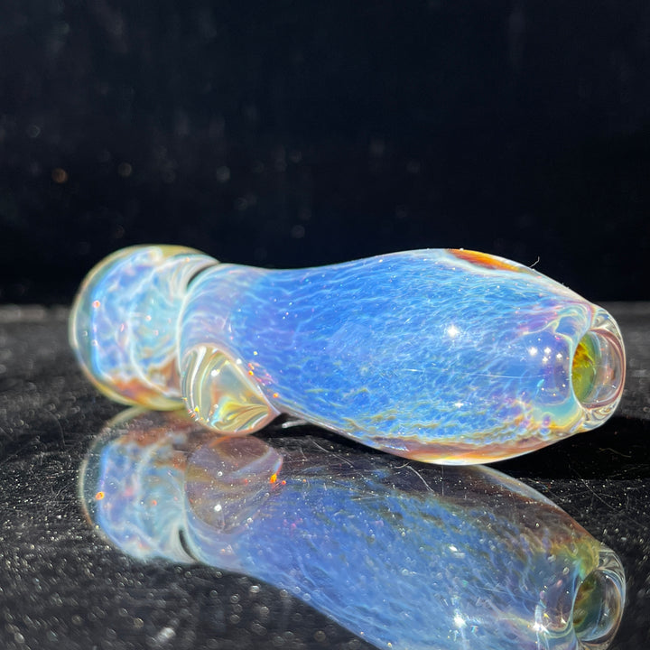 Purple Nebula Chillum Glass Pipe Tako Glass   