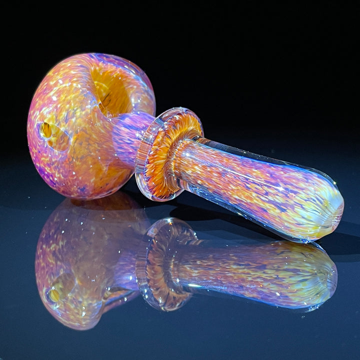 Thick Striking Purple Pipe + Ryot Headcase Combo Glass Pipe Chuck Glass