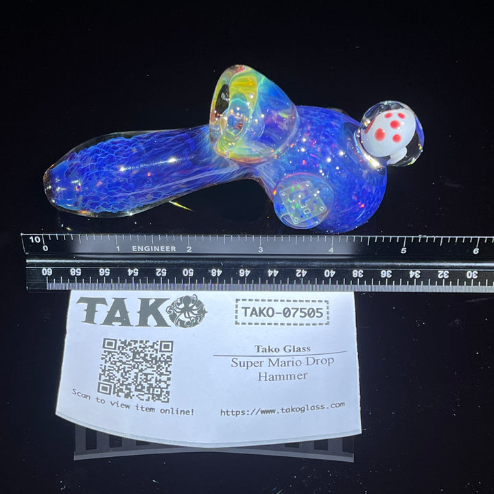 Super Mario Drop Hammer Glass Pipe Tako Glass